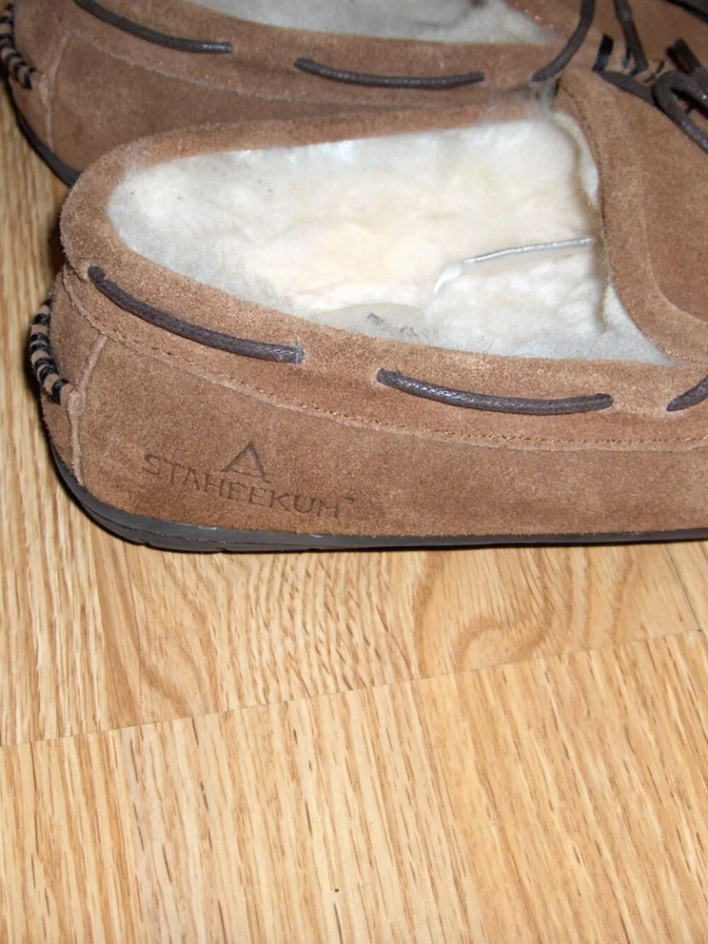 Staheekum Shearling Lined Moccasins, Size 7